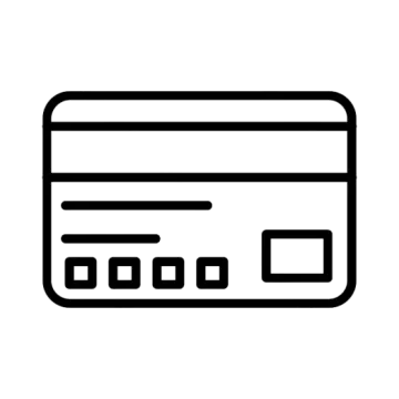 a credit card icon