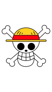 a cartoon skull wearing a pirate hat
