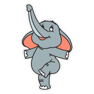 an elephant in a superhero costume