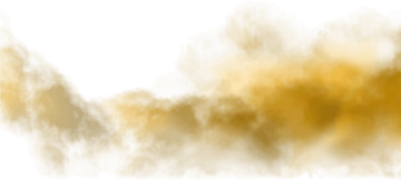 a white background with orange and yellow smoke