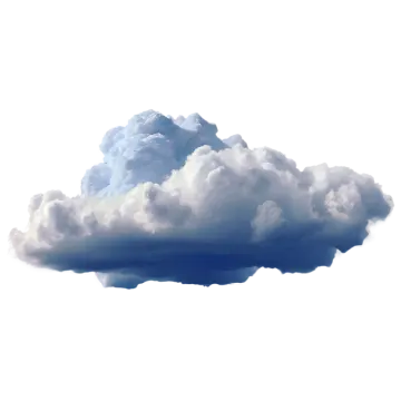 a cloud in the sky