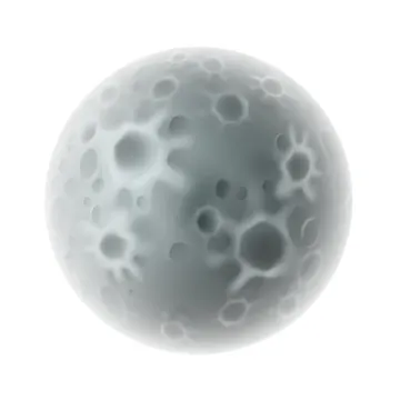an image of a moon on a white background