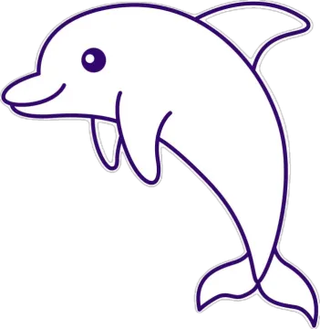 how to draw a dolphin