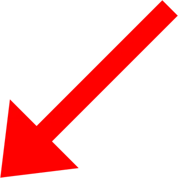 an arrow pointing up to the right