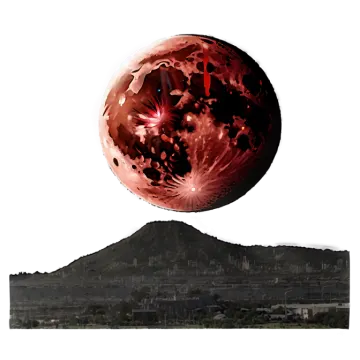 a picture of a planet with a mountain in the background