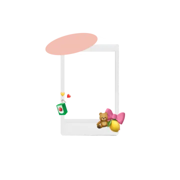 a teddy bear sitting on top of a phone
