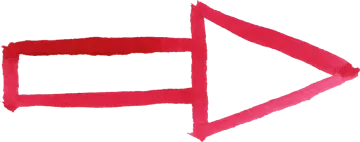 a red arrow drawn on a white background