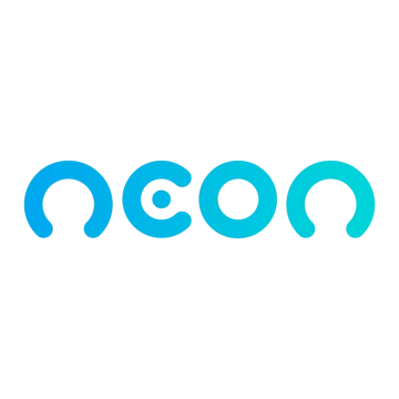 the moon logo on a white background