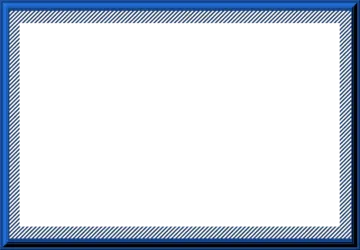 a blue frame on a white background