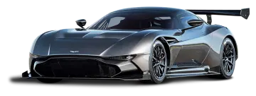 a silver sports car on a white background