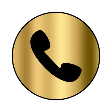 a gold phone icon