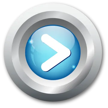 a blue button with an arrow on it