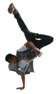 a man doing a trick on a skateboard