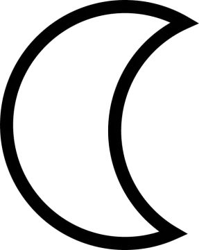 a black and white image of the moon