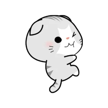 a drawing of a cat with its eyes closed