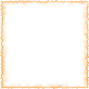 an old parchment paper with a white background