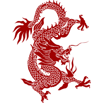 a chinese dragon tattoo design