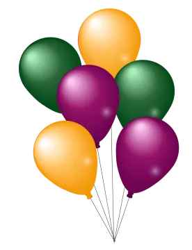 a bunch of balloons