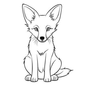 how to draw a fox