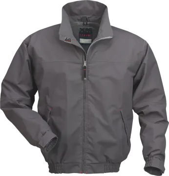 an image of a men's grey jacket