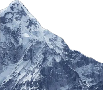 an image of a mountain with snow on it