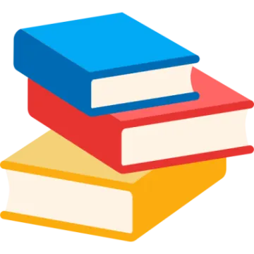 three books stacked on top of each other books