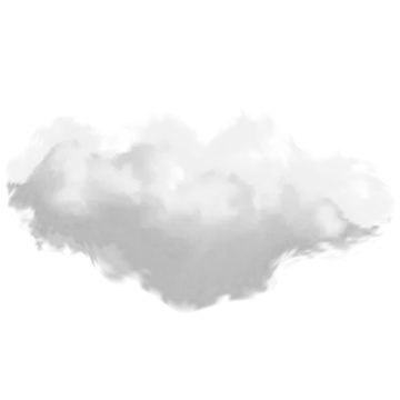 a white cloud in the shape of a heart