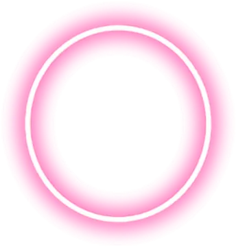 a pink circle on a white background