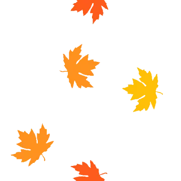 free fall leaves clipart