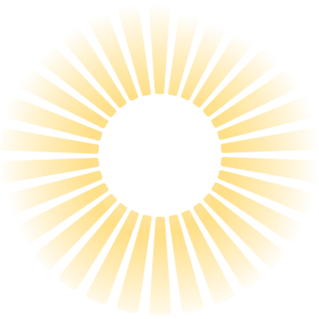 the sun in a circle