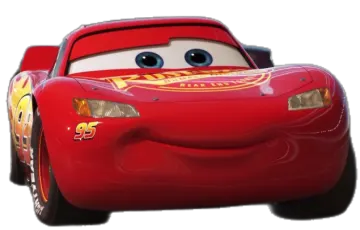 a red car is shown in this image