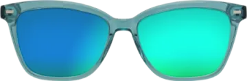 a pair of sunglasses on a white background