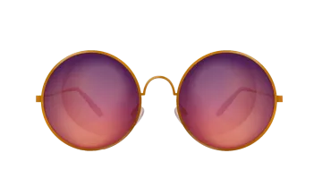 a pair of sunglasses on a white background