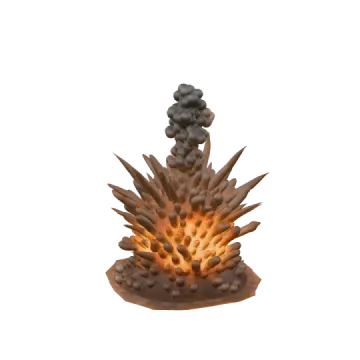 a close up of a pine tree on a white background