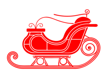 a red sler on a white background