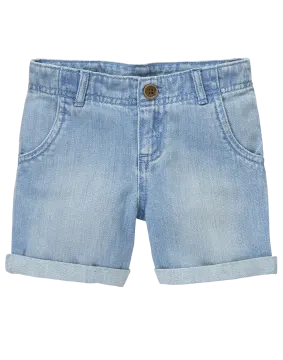 mayoral - shorts - light blue denim