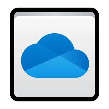 a cloud icon on a white background