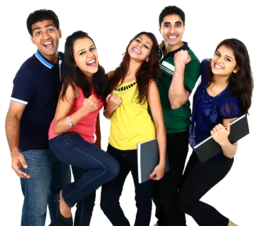 a group of young people