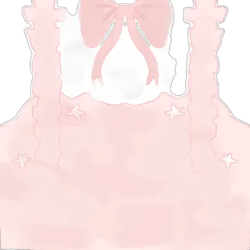 a pink dress with a bow on it