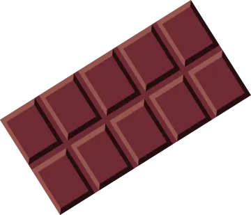 a bar of chocolate