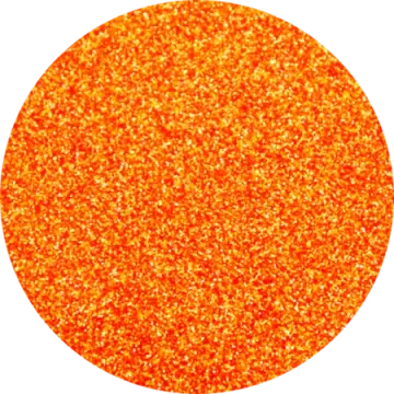 a round of gold glitter