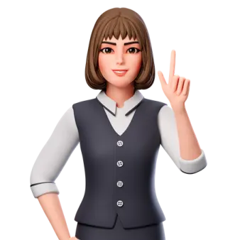a woman in a business suit is giving the peace sign