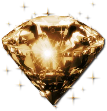 a diamond on a white background