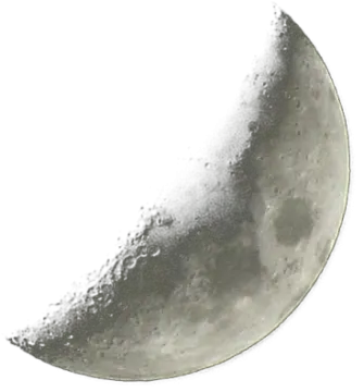 an image of the moon with a white background