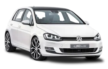 a white volkswagen e - golf