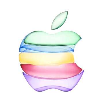 the new apple logo