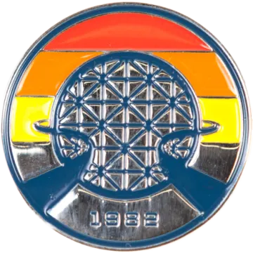 a badge with an image of a turtle on it