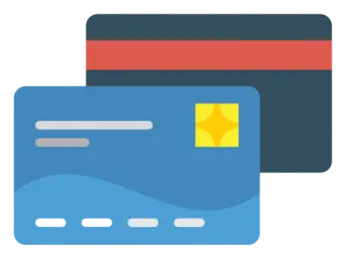 two credit cards