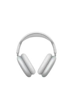 a pair of headphones on white background