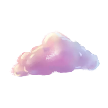 an illustration of a cloud in the sky